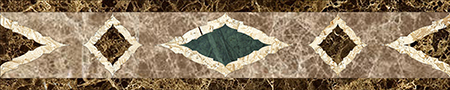 59 Waterjet Border 60x12 Byzantine Border